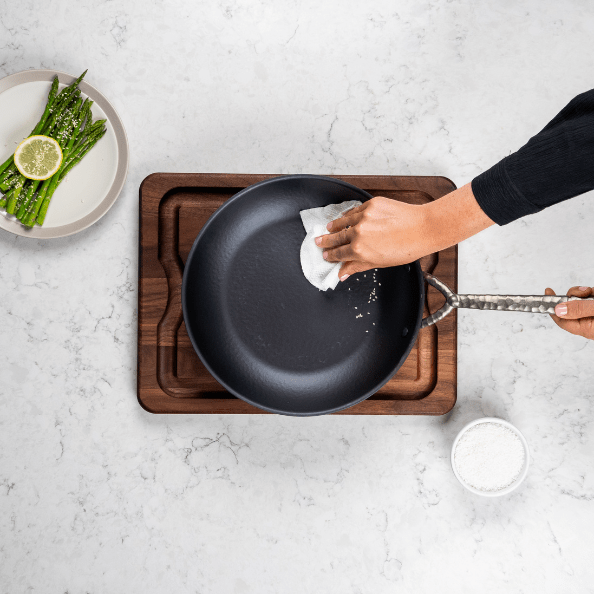 Artist Carbon Steel Frying Pan - Alva Cookware